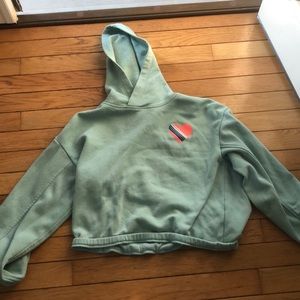Old Navy cropped hoodie